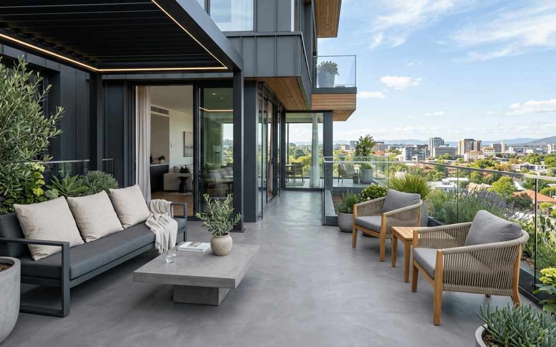Microcement Teras ve Balkon: Dış Mekan Kullanımı